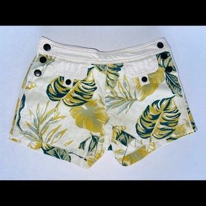 We The Free Palm Springs Leaf Shorts Size 25
